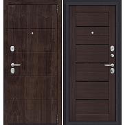 Дверь входная Porta S-3P 4/П22 Almon 28/Wenge Veralinga/Black Star, 2 замка