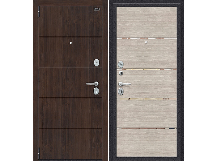 ДС Porta S-3 4/П50 Almon 28/Cappuccino Veralinga IMP-6/Лунный камень 205*88 Правая