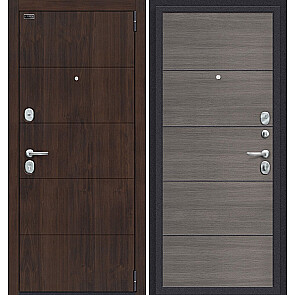 Дверь входная Porta S-3P 4/П50 Almon 28/Grey Veralinga, 2 замка