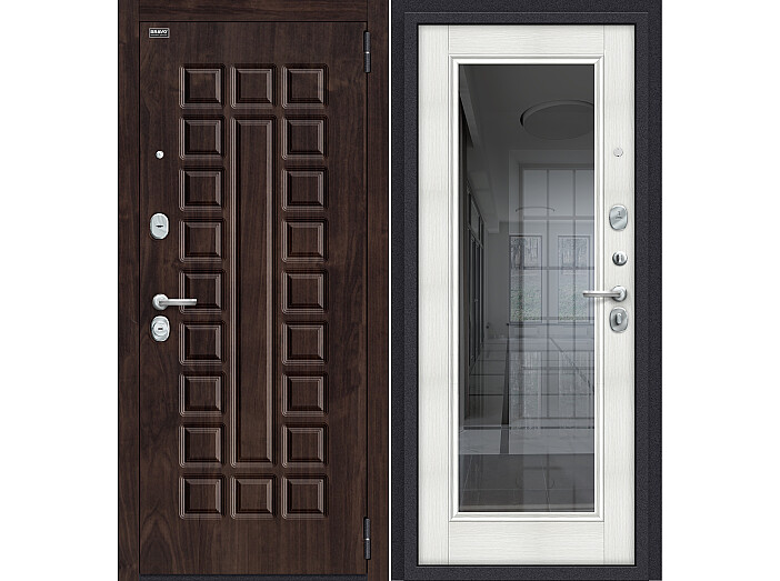 ДС Porta S-3 51/П61 Almon 28/Bianco Veralinga R/Лунный камень 205*88 Левая