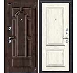Дверь входная металлическая «Porta S-3P 55.K12» Almon 28/Nordic Oak