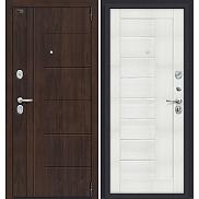 Дверь входная Porta S-3P 9/П29 Almon 28/Bianco Veralinga/White Waltz, 2 замка