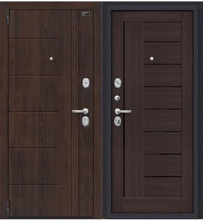 Дверь входная Porta S-3 9/П29 Almon/Wenge Veralinga, 2 замка, с ночной задвижкой