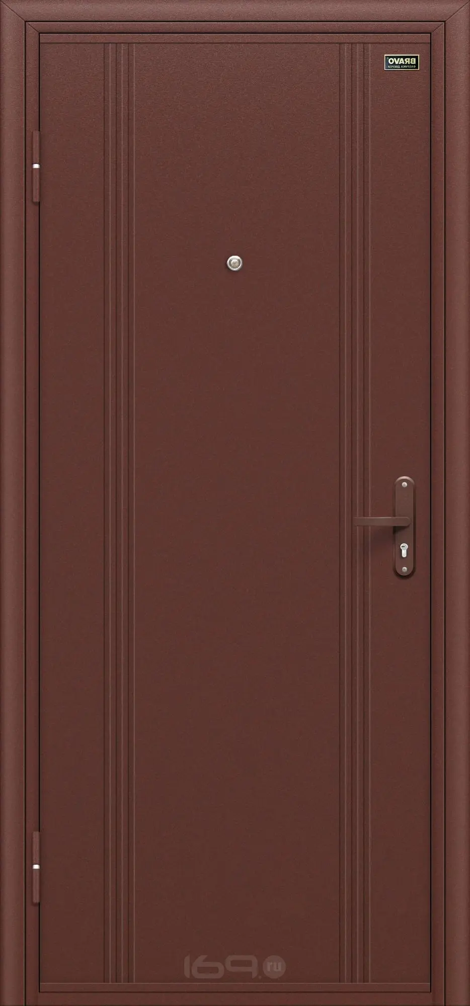 ДМ Door Out 101 205*88 Левая (3-1,60, Антик Медь)