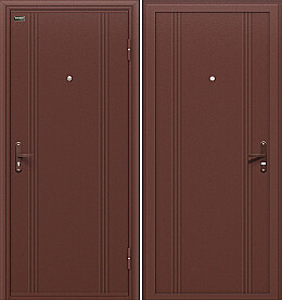 Дверь входная Оптим Door Out 101 Антик Медь/Антик Медь, 1 замок