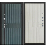 Дверь входная Lukse-503 Vellutto Verde/Капучино, 2 замка