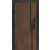 Дверь входная Lukse-507 Орех американский/Дуб беловежский, 2 замка