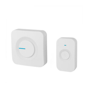 Дверной звонок «DBQ23M WL 52M» IP44 Белый беспроводной