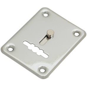 Накладка сувальдная со шторкой Apecs DP-S-01 shutter Хром