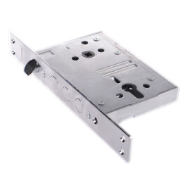 Замок для входной двери цилиндровый «Border ЗВ 4-3/85К» Хром