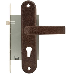 Замок цилиндровый «Door Out ЗВ4-31/55» Антик Медь