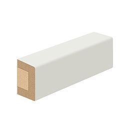 Рейка декоративная В Super White МДФ S-16.30 2750*16*30