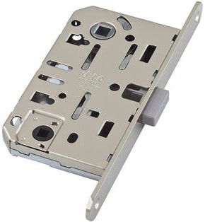 Замок межкомнатный «WC» с отв. пл. B02402.05.34 MEDIANA POLARIS МатХром