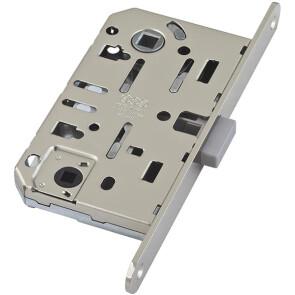 Замок межкомнатный «WC» с отв. пл. B02402.05.34 MEDIANA POLARIS МатХром