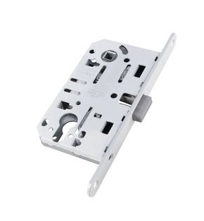 Корпус замка магнит. под цил. MEDIANA POLARIS B06103.50.FM.567 с отв. планк B02402.05 (белый)