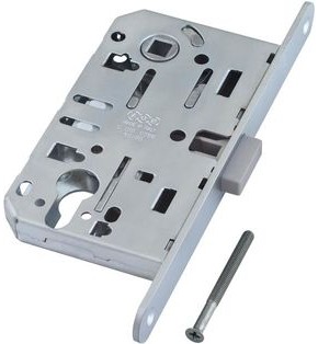 Корпус врезного замка магнитный под цилиндр MEDIANA POLARIS B06103.50.06 (никель)