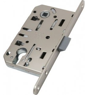 Корпус замка под цил. MEDIANA EVOLUTION B01103.50.34.567 с отв. планкой B01000.13 (мат хром)