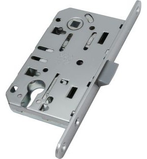 Корпус замка под цилиндр MEDIANA EVOLUTION B01103.50.06.567 с отв. планкой B01000.13 (никель)