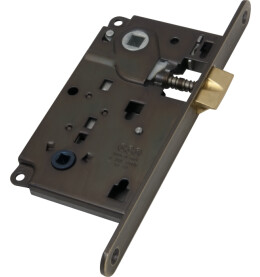 B01013.50.12 Защелка врезная WC защёлка вверху (античная бронза)