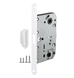 Защелка врезная магнитная «ML96WC-50» WH Белый