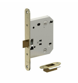 Защелка для межкомнатной двери пластиковый язычок «Bravo P-2R-WC» Бронза