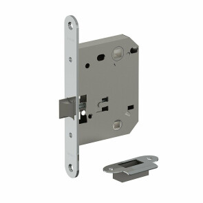 Защелка для межкомнатной двери пластиковый язычок «Bravo P-2R-WC» C Хром