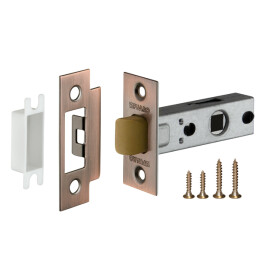 Защелка врезная PLASTP12-45-25 (P12-45) AC медь