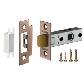 Защелка врезная PLASTP12-45-25 (P12-45) AC медь