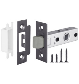 Защелка врезная PLASTP12-45-25 GR графит