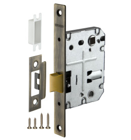 Защелка врезная PLASTP72-50 (P72-50) AB бронза