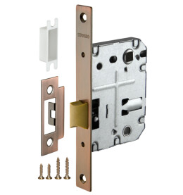 Защелка врезная «PLASTIC P72-50» AC Медь