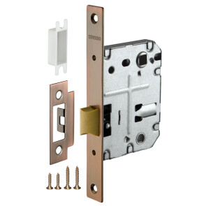 Защелка врезная «PLASTIC P72-50» AC Медь