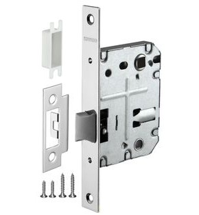 Защелка врезная PLASTP72-50 (P72-50) CP хром