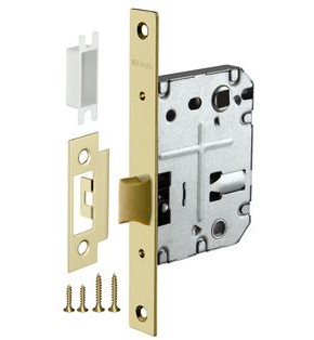 Защелка врезная PLASTP72-50 (P72-50) SG мат.золото