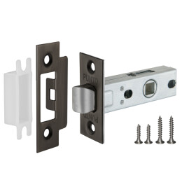 Защелка врезная METL45-8 ( L45-8) GR графит