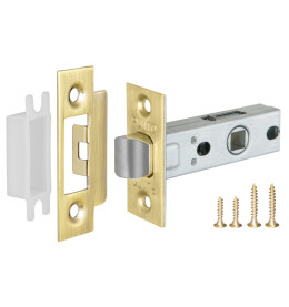 Защелка врезная METL45-8 ( L45-8) SG мат. золото