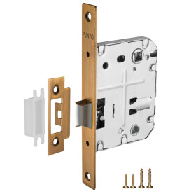 Защелка врезная METL72-50 ( L72-50) CF кофе