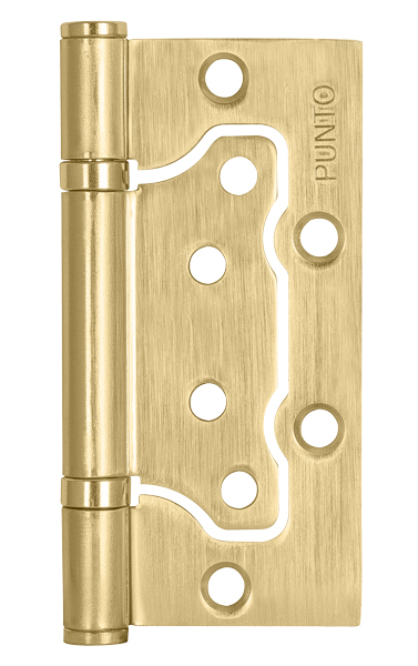 Петля универсальная без врезки IN4200W SB (200-2B 100x2,5) мат. золото