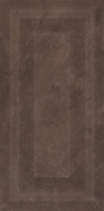 Версаль Плитка настенная коричневый панель обрезной 11131R 30х60