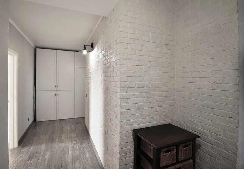 Стиль минимализм в дизайне коридора