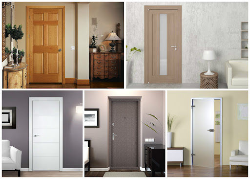 Многообразие дизайнерских решений в оформлении двери
