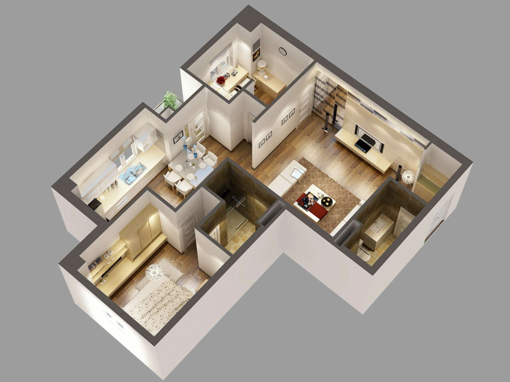 3D-дизайн для евроремонта квартиры