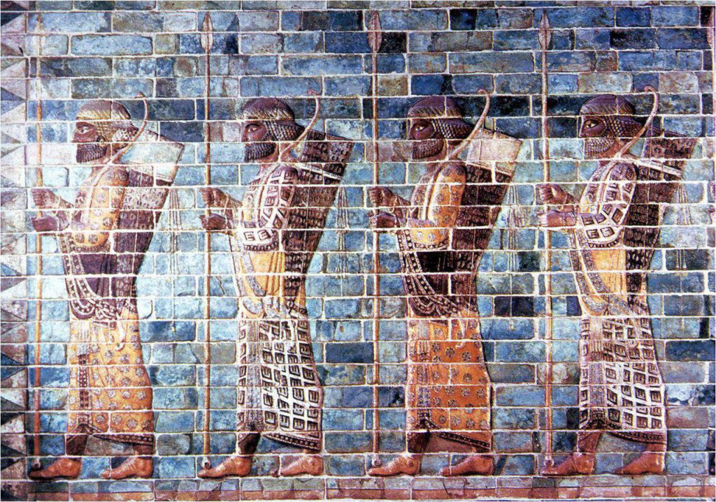 Одни из первых керамических плиток