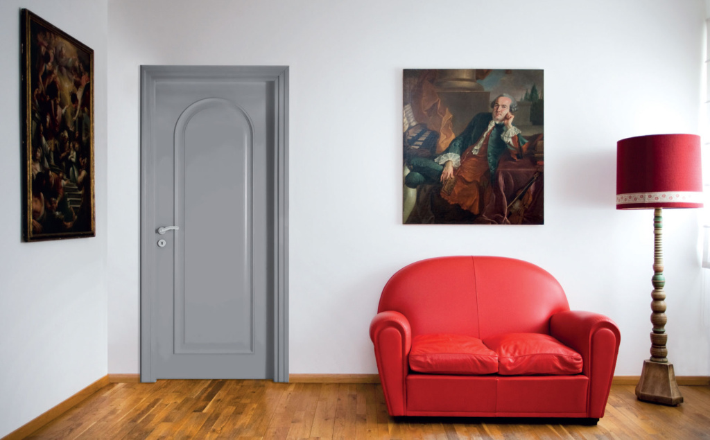 Межкомнатные двери с эмалевым покрытием изготавливаются в широком цветовом диапазоне