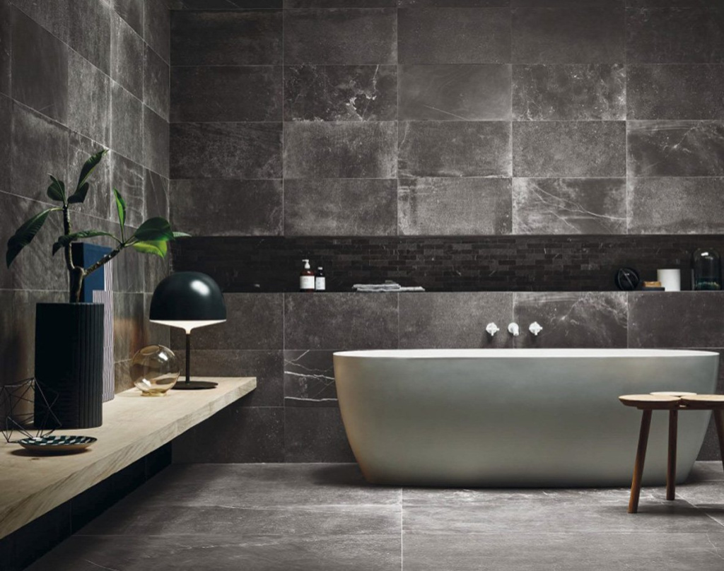 Отделка плиткой ванной комнаты: стильно, эффектно, роскошно