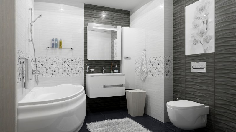 Стильный ремонт ванной комнаты малых размеров: фото и готовые идеи дизайна — INMYROOM