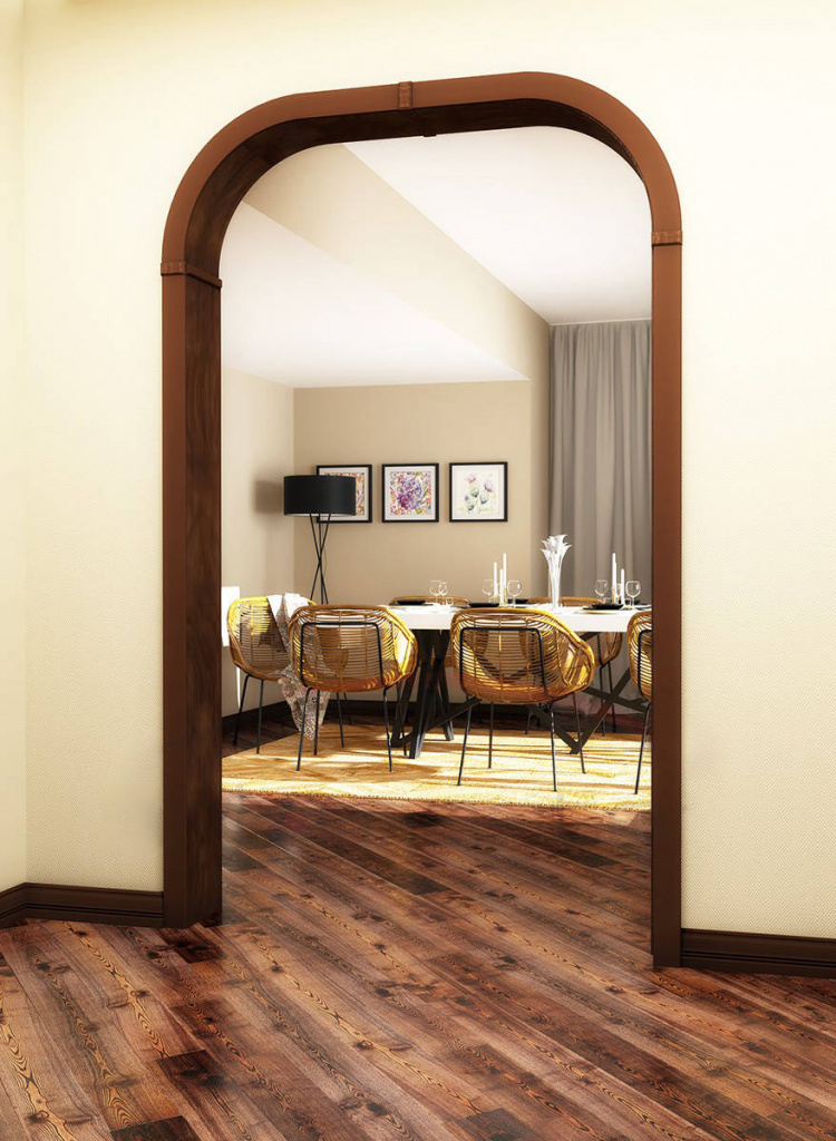 Современный дизайн арок в интерьере квартире