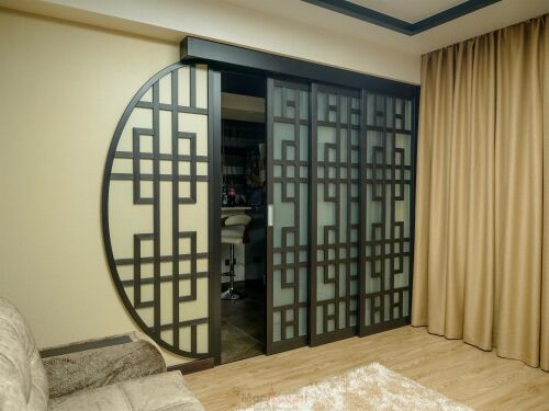Раздвижные конструкции межкомнатных дверей компактны и имеют широкий выбор дизайнов, что можно выбрать к любому интерьеру