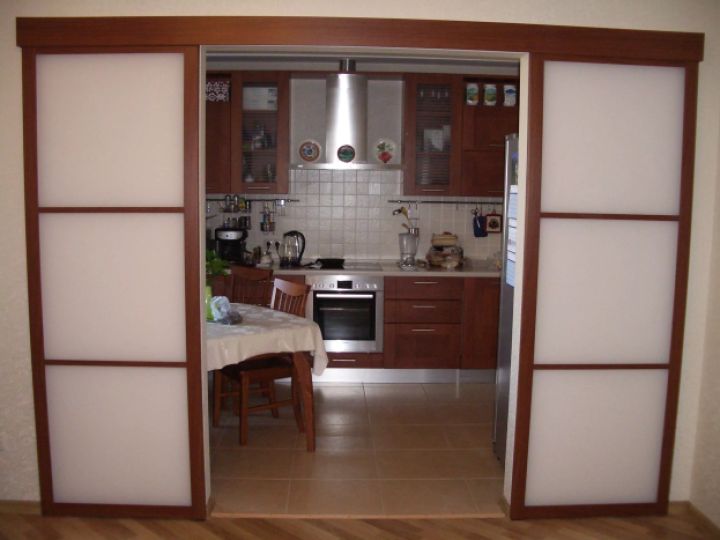 Двери на кухню