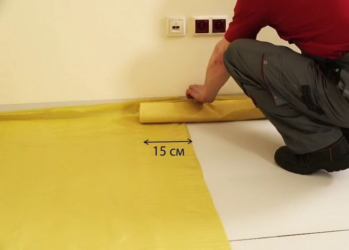 Подложка под линолеум на деревянный и бетонный пол: зачем нужна, какую ...